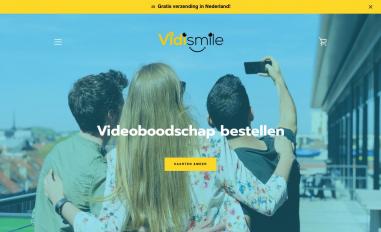 Schermafbeelding van vidismile.nl
