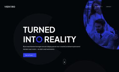 Schermafbeelding van vientro.nl