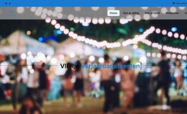 Schermafbeelding van vierje.nl