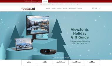 Schermafbeelding van viewsonic.com