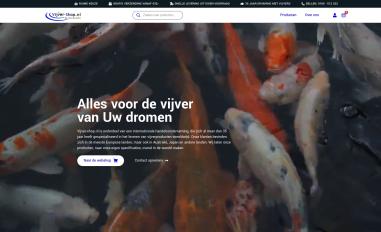 Schermafbeelding van vijver-shop.nl