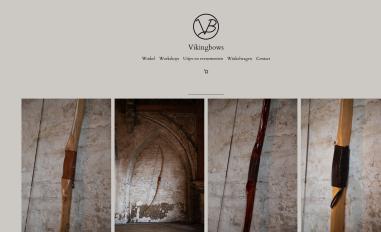 Schermafbeelding van vikingbows.nl