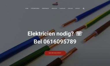 Schermafbeelding van vikingelektra.nl