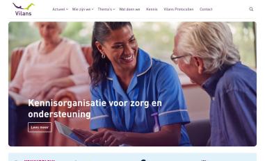 Schermafbeelding van vilans.nl