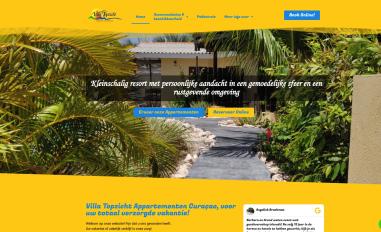 Schermafbeelding van villa-topzicht-curacao.com