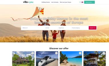Schermafbeelding van villaforyou.com