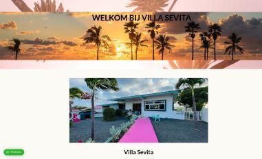Schermafbeelding van villasevita.com
