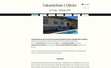 Schermafbeelding van villolivierardeche.be