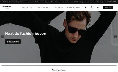 Schermafbeelding van vincenzofashion.nl