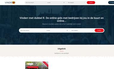 Schermafbeelding van vinderr.nl