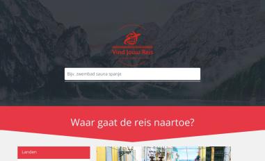 Schermafbeelding van vindjouwreis.nl