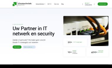 Schermafbeelding van vinotechniek.nl