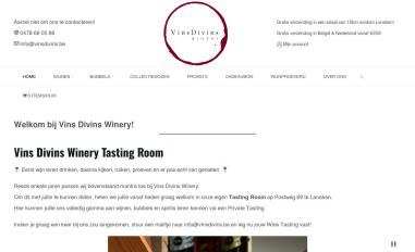 Schermafbeelding van vinsdivins.be