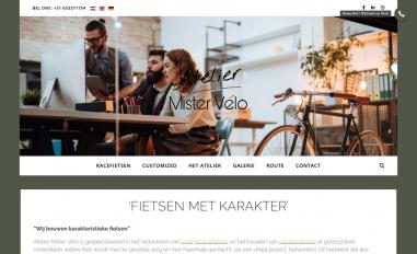 Schermafbeelding van vintageracefietsen.nl