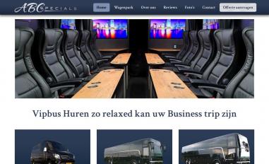 Schermafbeelding van vipbus.nl