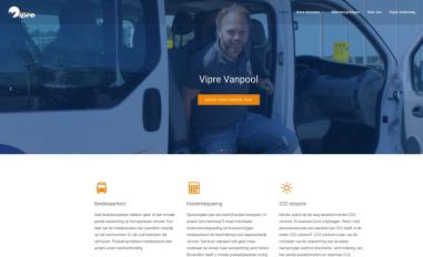 Schermafbeelding van vipre.nl