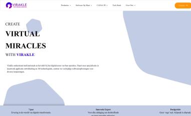 Schermafbeelding van virakle.nl