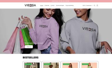 Schermafbeelding van virosa.nl