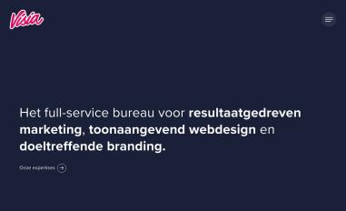 Schermafbeelding van visia.media