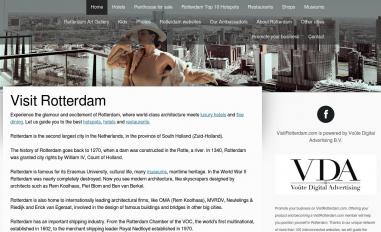 Schermafbeelding van visitrotterdam.com