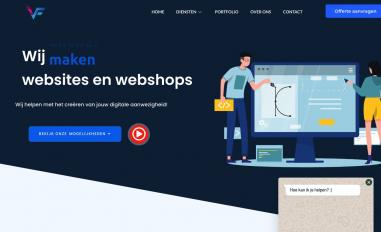 Schermafbeelding van visualflex.nl