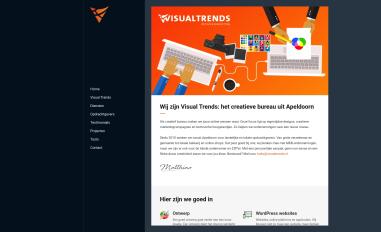 Schermafbeelding van visualtrends.nl