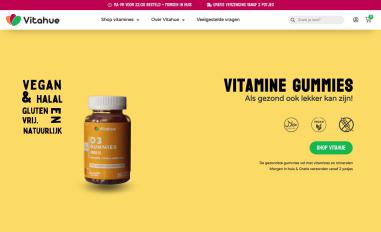 Schermafbeelding van vitahue.nl