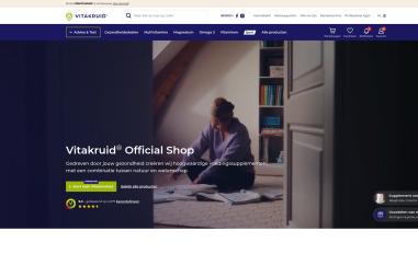 Schermafbeelding van vitakruid.nl