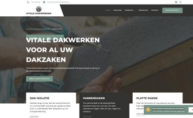 Schermafbeelding van vitaledakwerken.nl