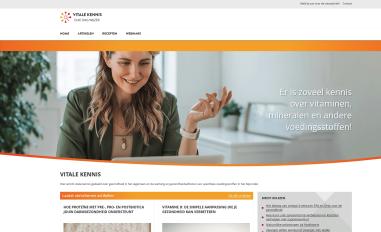 Schermafbeelding van vitalekennis.nl