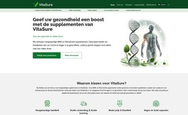 Schermafbeelding van vitasure.nl