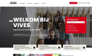 Schermafbeelding van vives.be