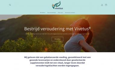 Schermafbeelding van vivetus.nl