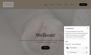 Schermafbeelding van vividfotografie.nl