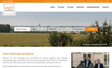 Schermafbeelding van vizitvastgoed.be