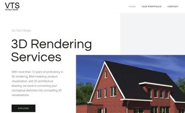 Schermafbeelding van viztechstudio.com