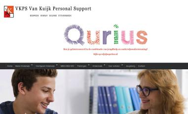Schermafbeelding van vkps-studiebegeleiding.nl