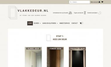 Schermafbeelding van vlakkedeur.nl