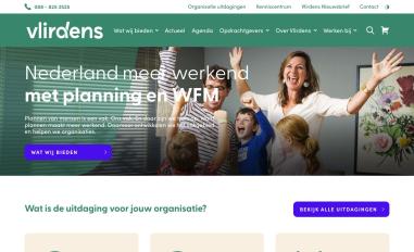 Schermafbeelding van vlirdens.nl