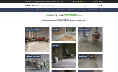 Schermafbeelding van vloeronline.nl