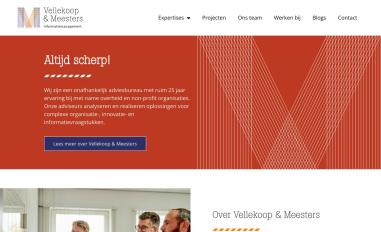 Schermafbeelding van vm-advies.nl