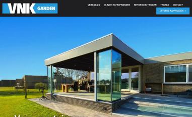 Schermafbeelding van vnkgarden.nl