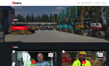 Schermafbeelding van vnvinfra.be