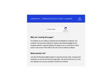 Schermafbeelding van vodafone.nl