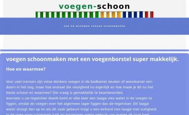 Schermafbeelding van voegenschoon.nl