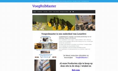 Schermafbeelding van voegrolmaster.nl