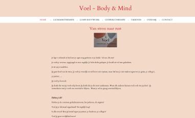 Schermafbeelding van voelbodyandmind.be