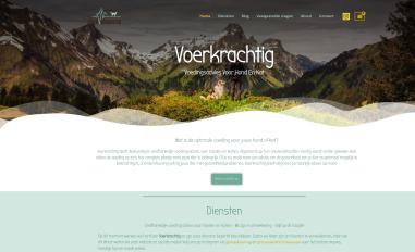 Schermafbeelding van voerkrachtig.nl