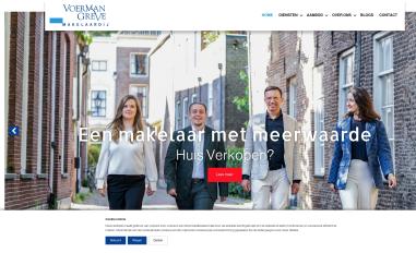 Schermafbeelding van voermangreve.nl