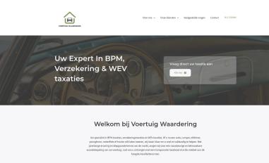 Schermafbeelding van voertuigwaardering.nl